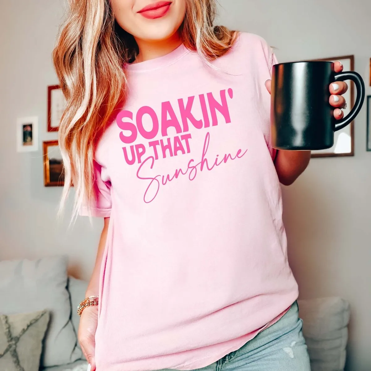 Soakin' Up that Sunshine Comfort Colors Tee