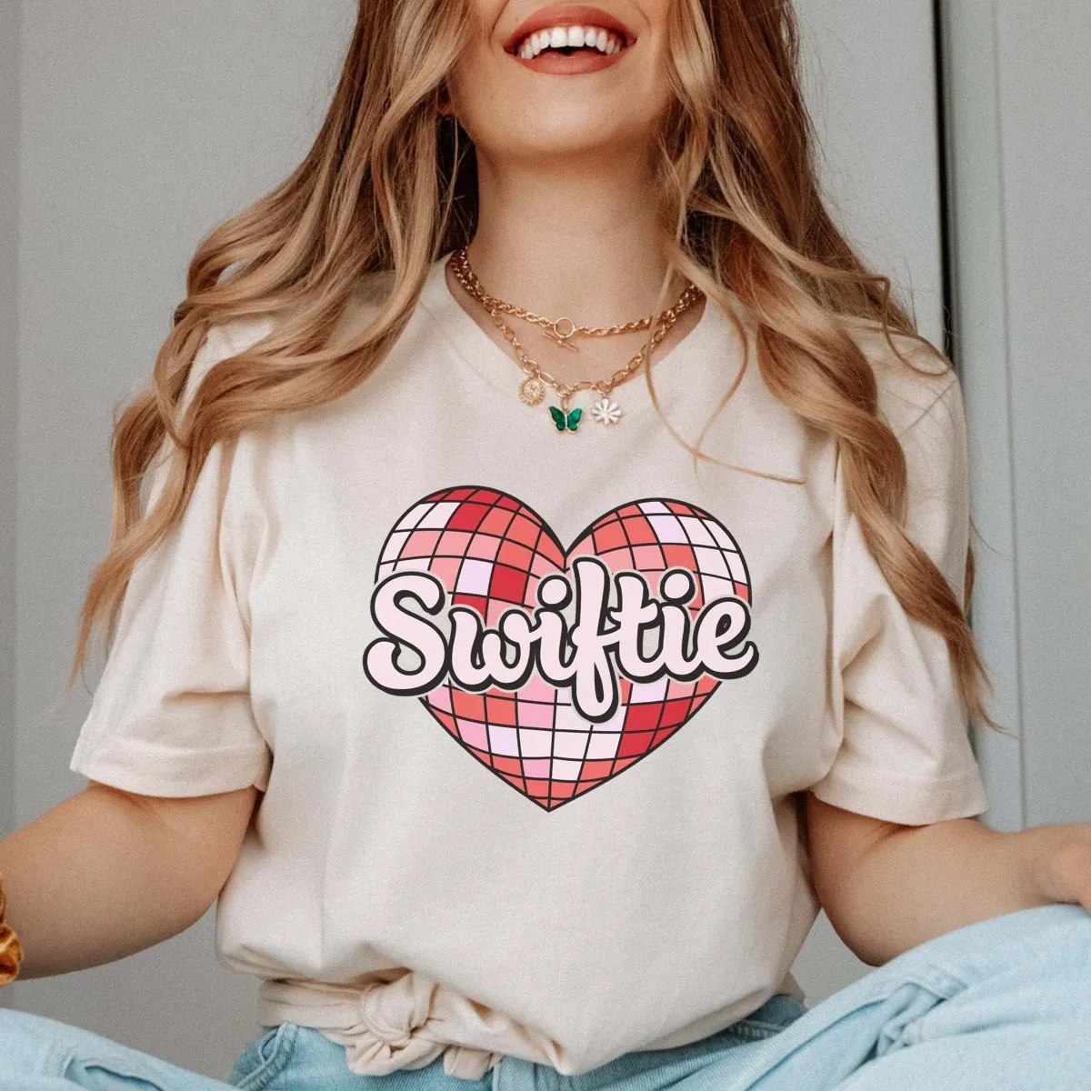 Swiftie Disco Heart Tee