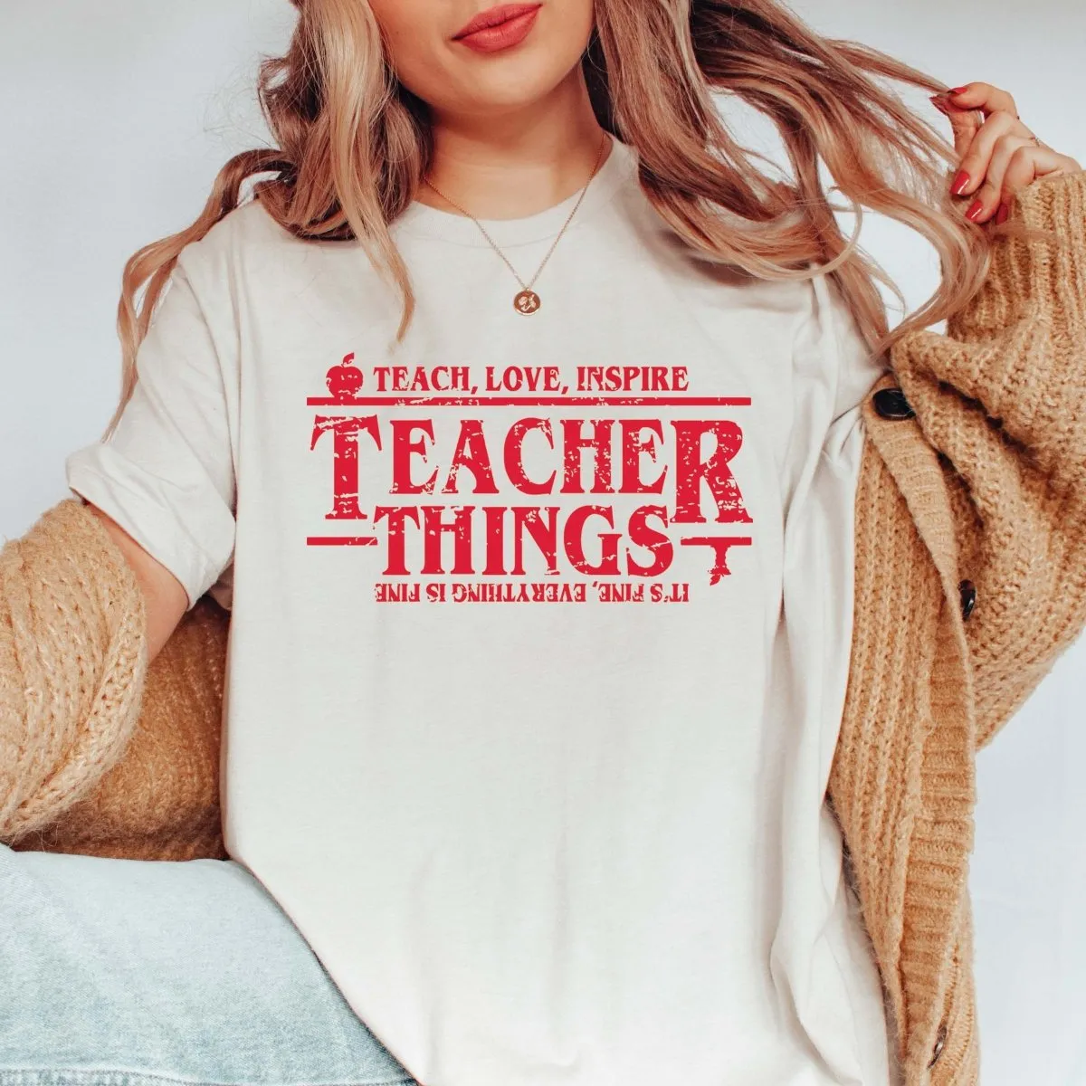 Teacher Things Tee
